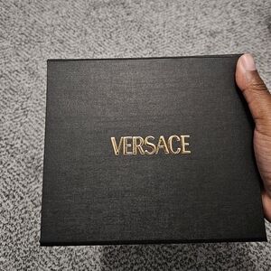 NWOT: Versace Black Gift Box